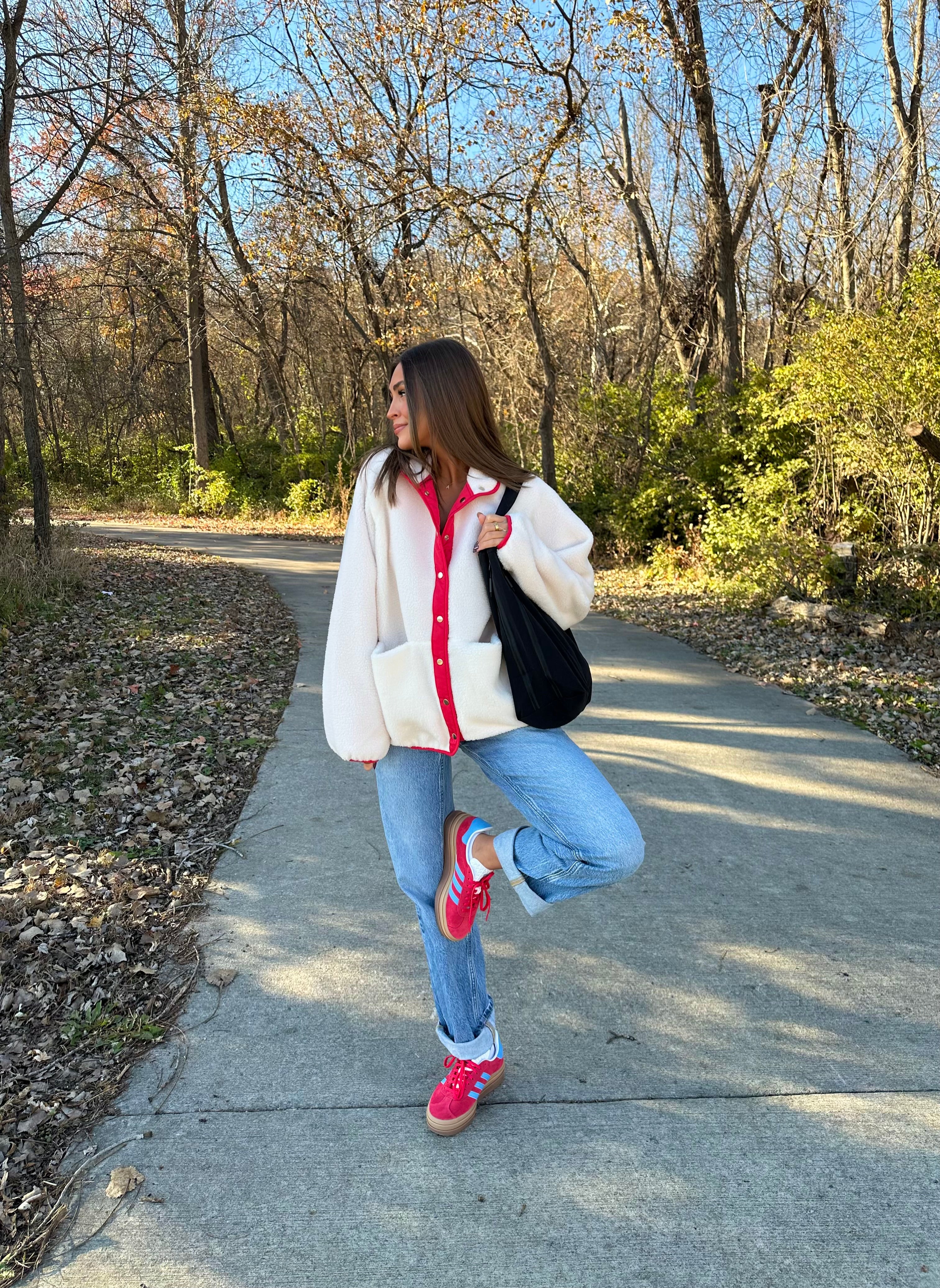 Frankie Reversible Sherpa Jacket