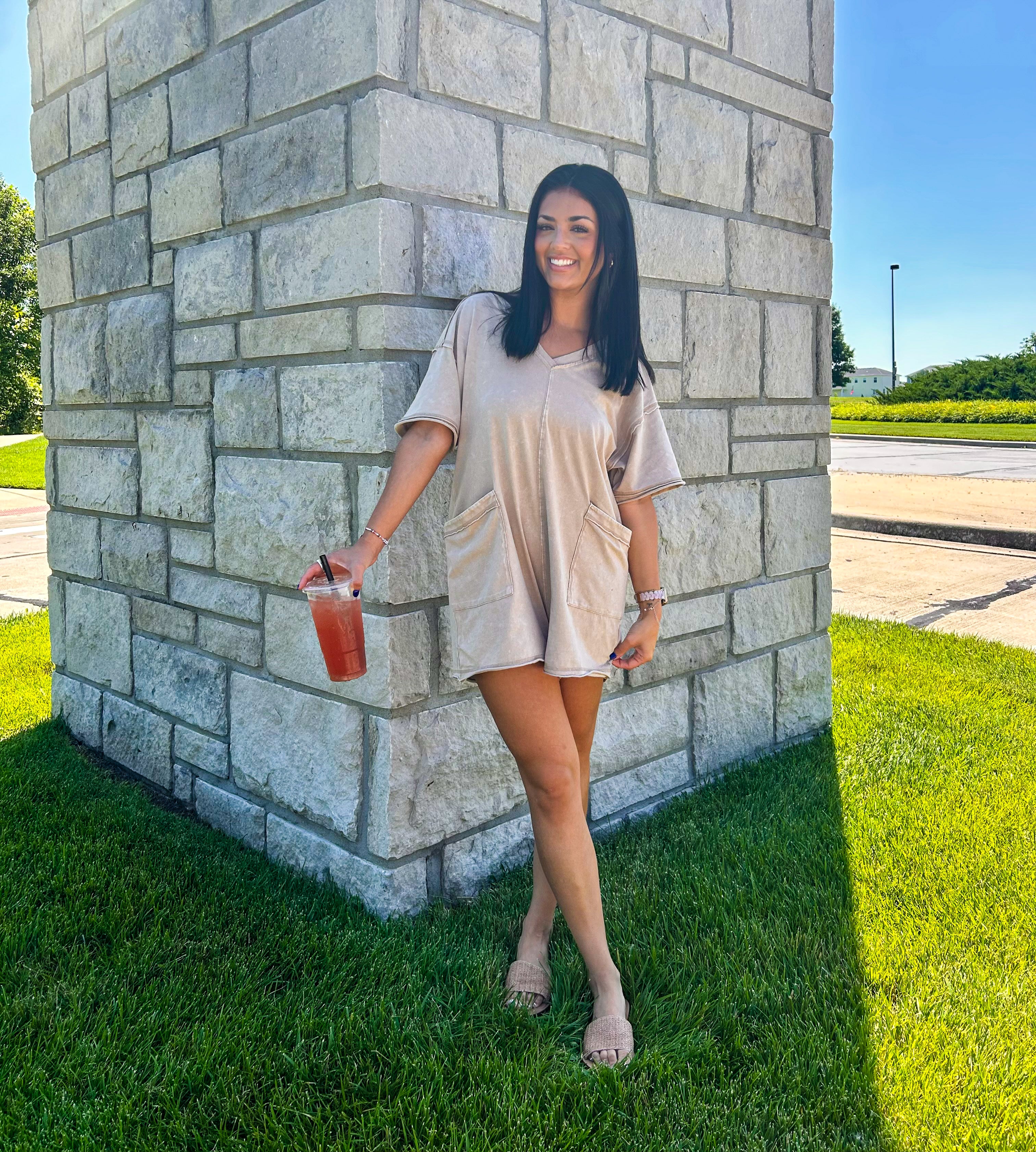 Macie T-Shirt Romper