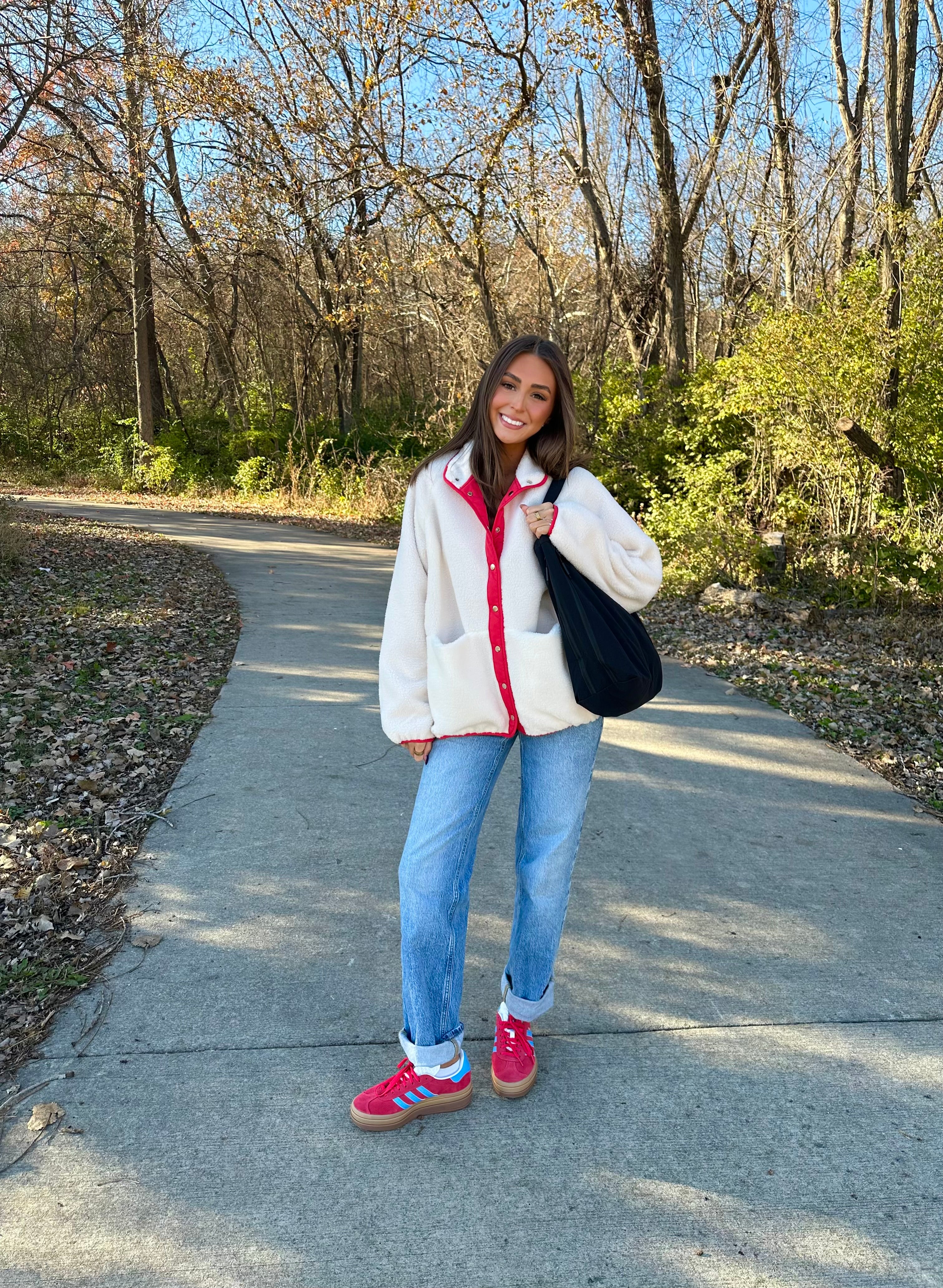 Frankie Reversible Sherpa Jacket