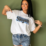 Royals Checkered Tee
