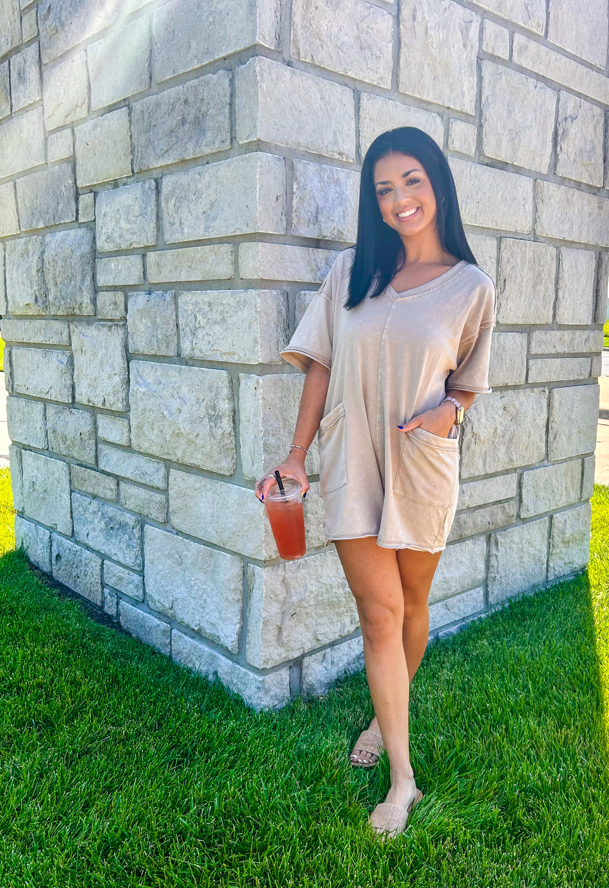 Macie T-Shirt Romper