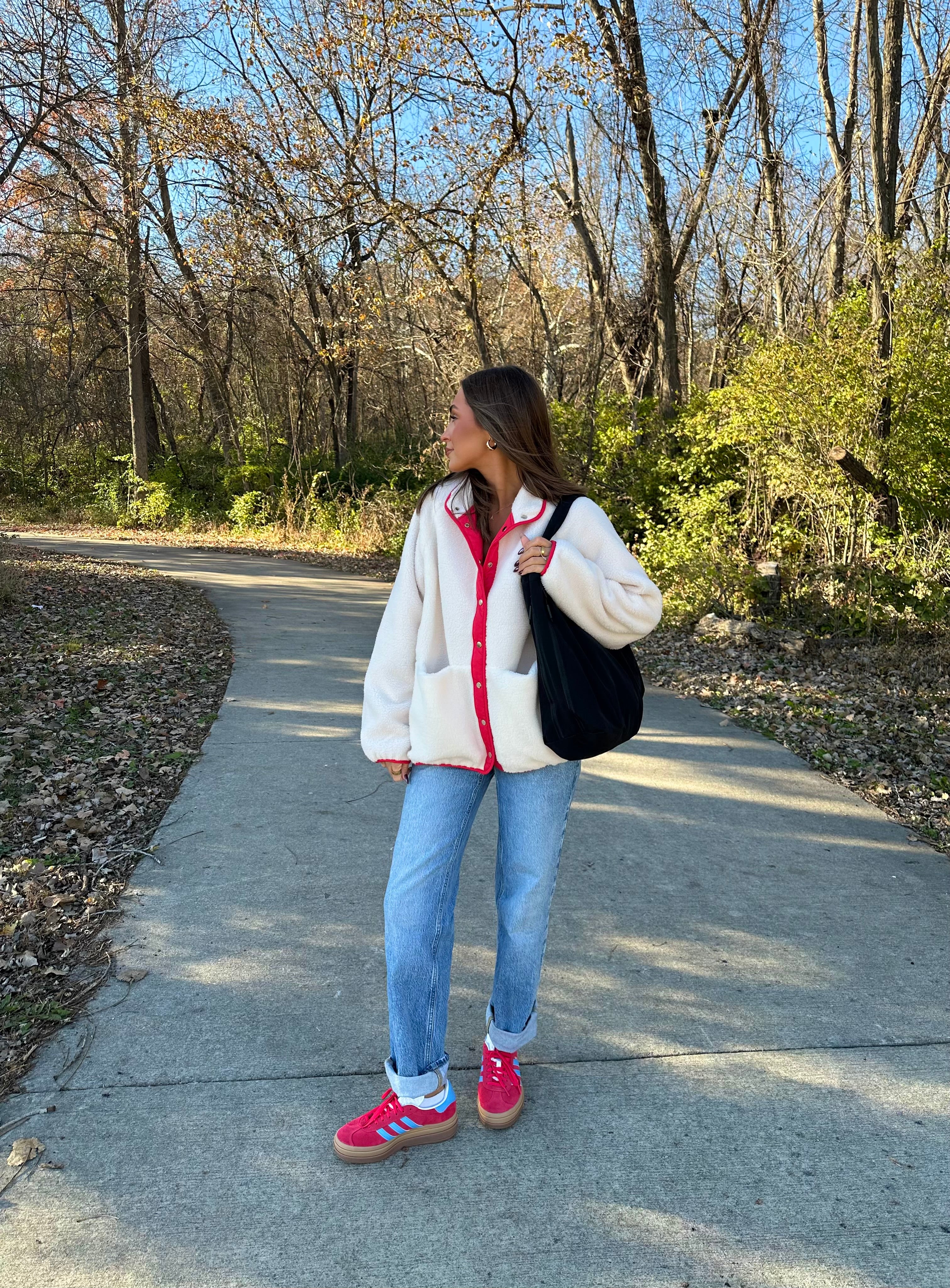 Frankie Reversible Sherpa Jacket