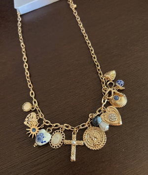 Lorelai Multi-Charm Necklace