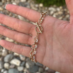 Baguette Stone Toggle Bracelet