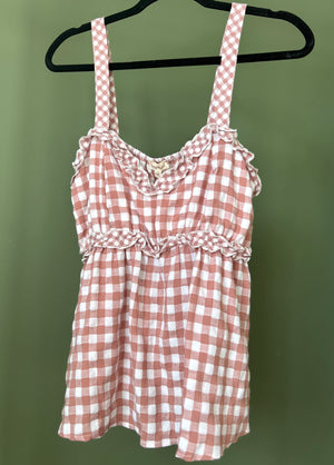 Alexandria Gingham Tank