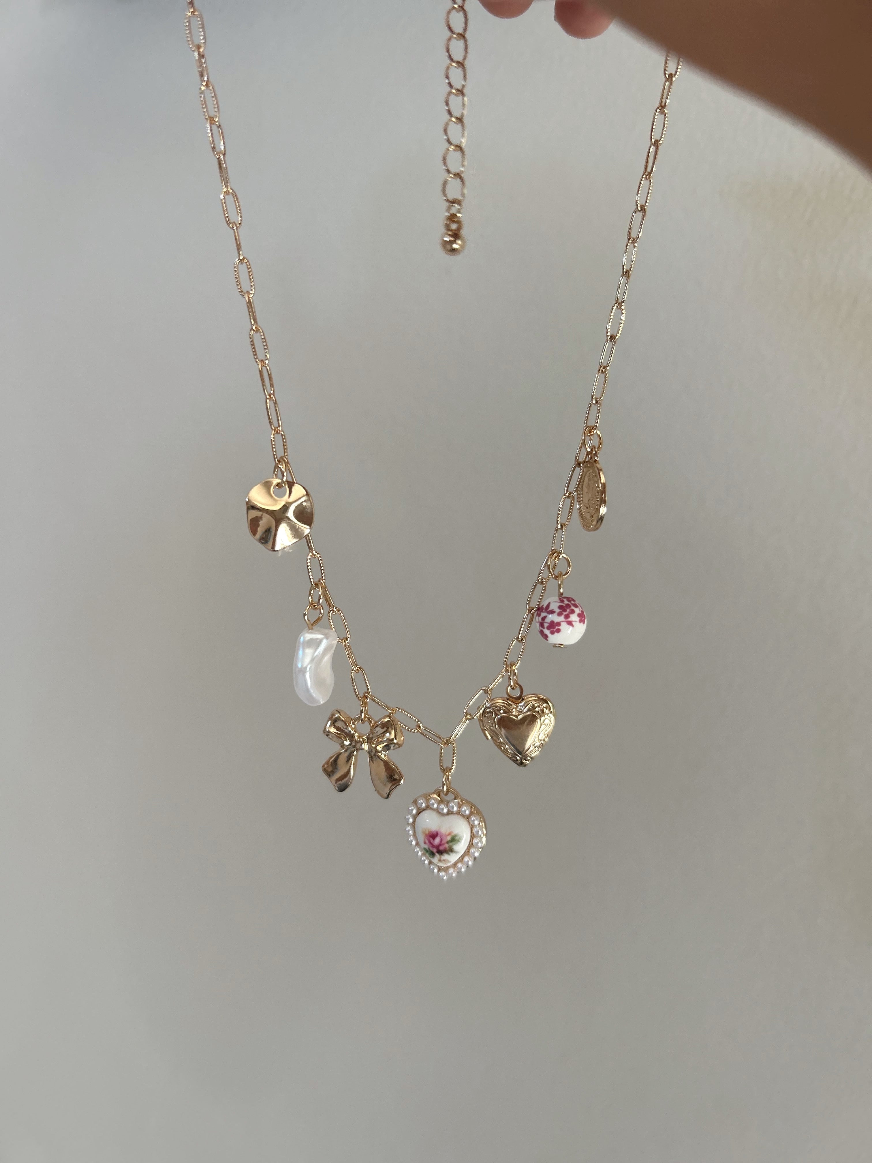 Enchanted Multi-Charm Necklace