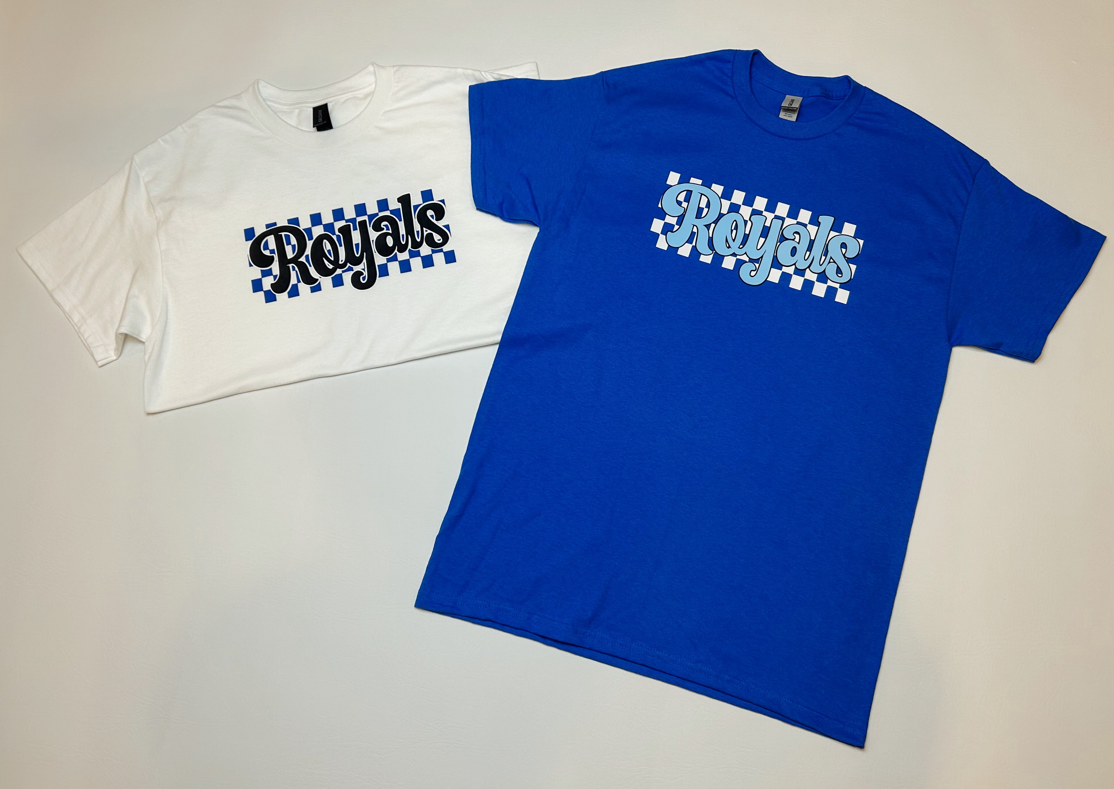 Royals Checkered Tee