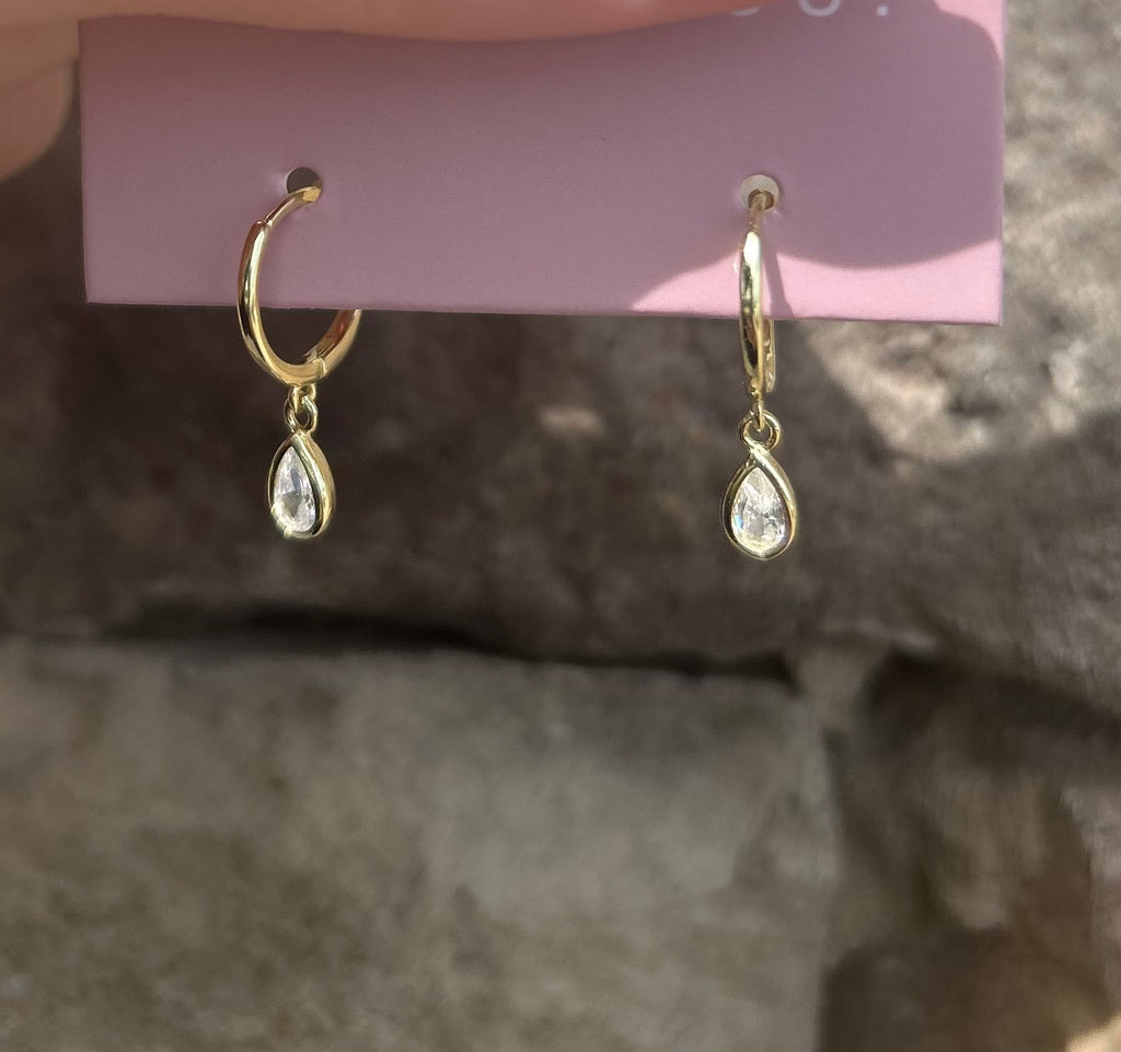 Raindrop Dangle Earrings