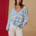 Parker Striped Cardigan