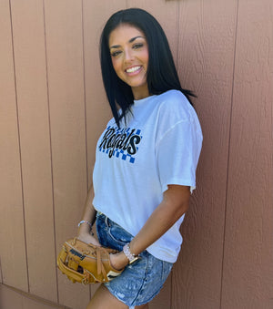 Royals Checkered Tee