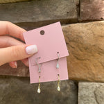 Raindrop Dangle Earrings