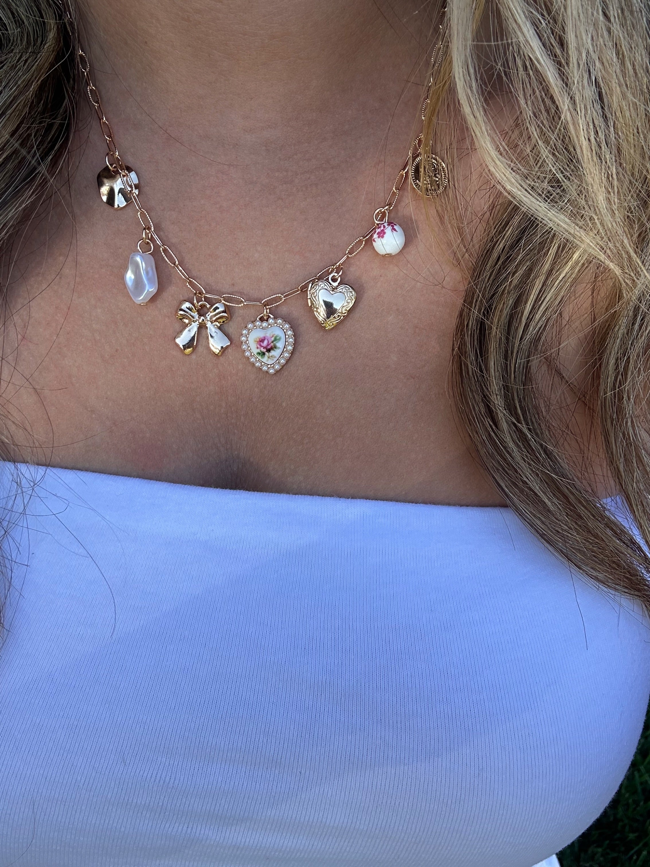 Enchanted Multi-Charm Necklace