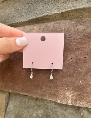 Raindrop Dangle Earrings