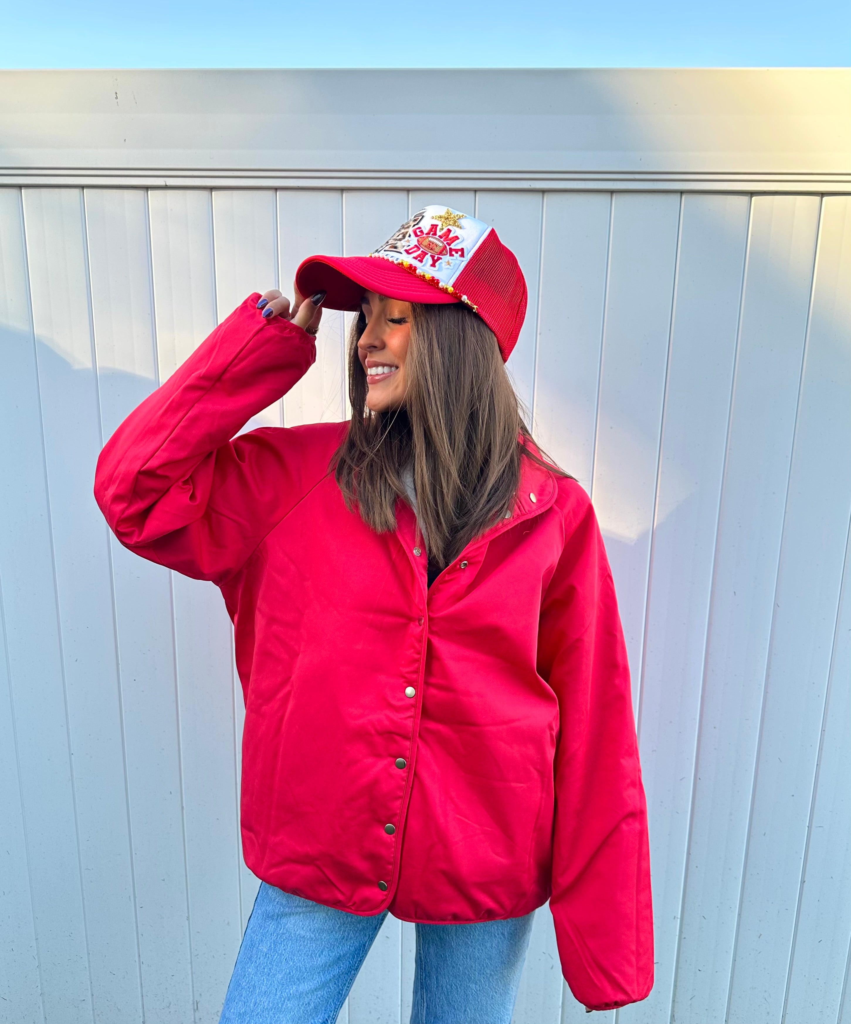 Frankie Reversible Sherpa Jacket