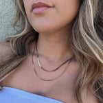 Double Layered Chain Necklace