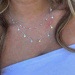 Double Layered Star Necklace