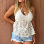 Halter Baby Doll Top