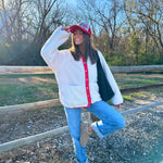 Frankie Reversible Sherpa Jacket