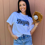 Royals Checkered Tee