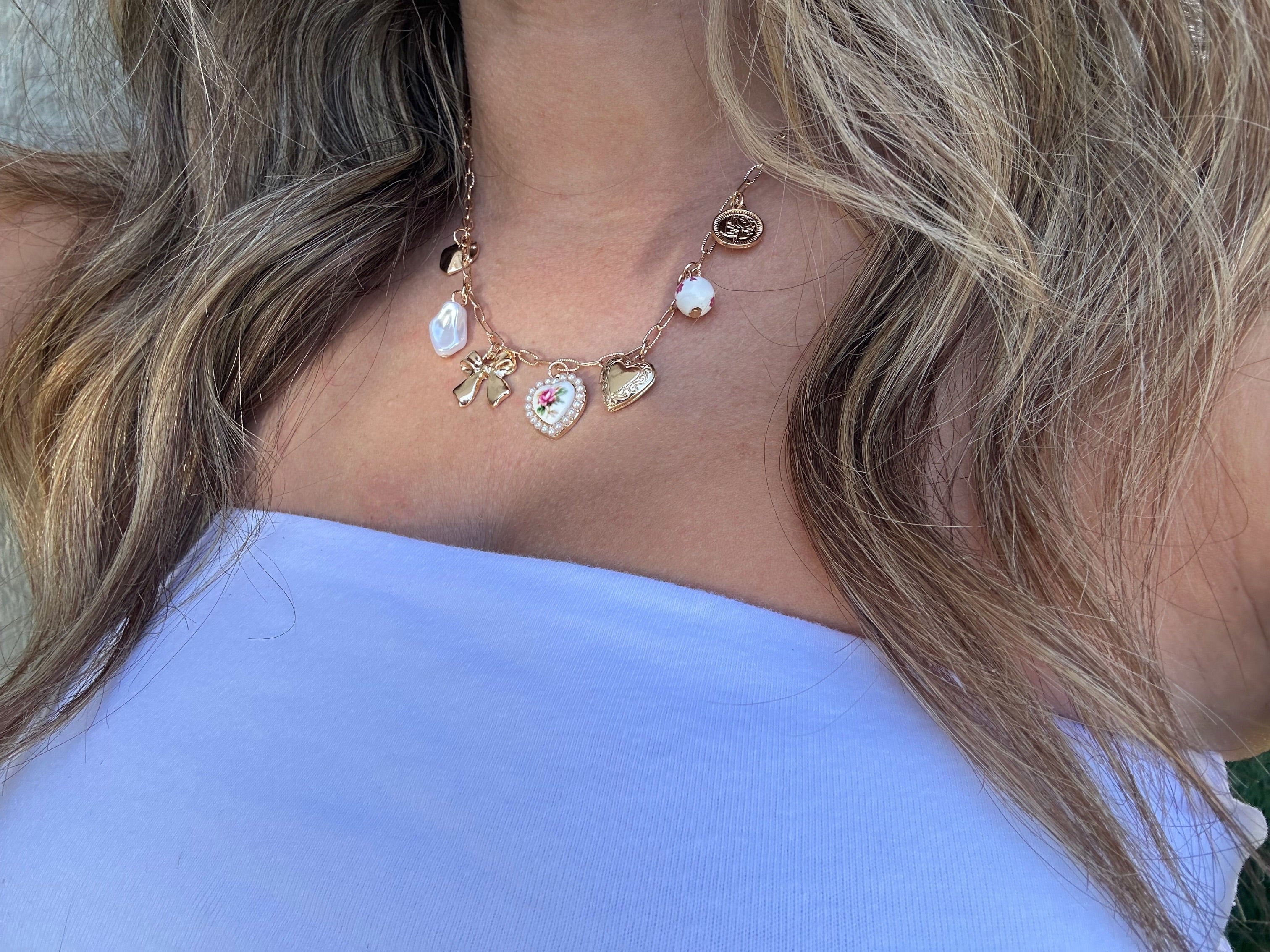 Enchanted Multi-Charm Necklace
