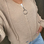 Distressed Zip Jacket