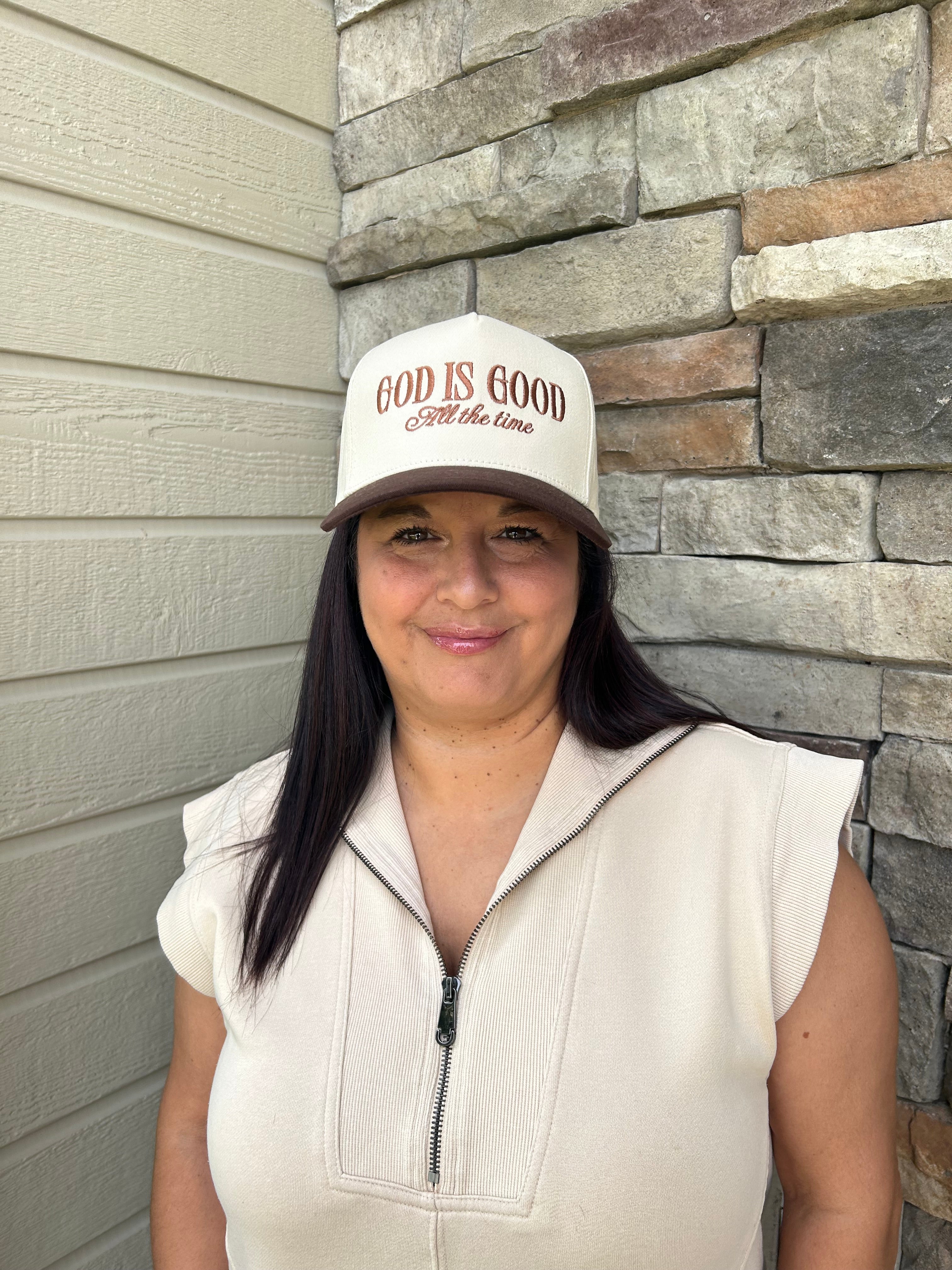 God Is Good Trucker Hat
