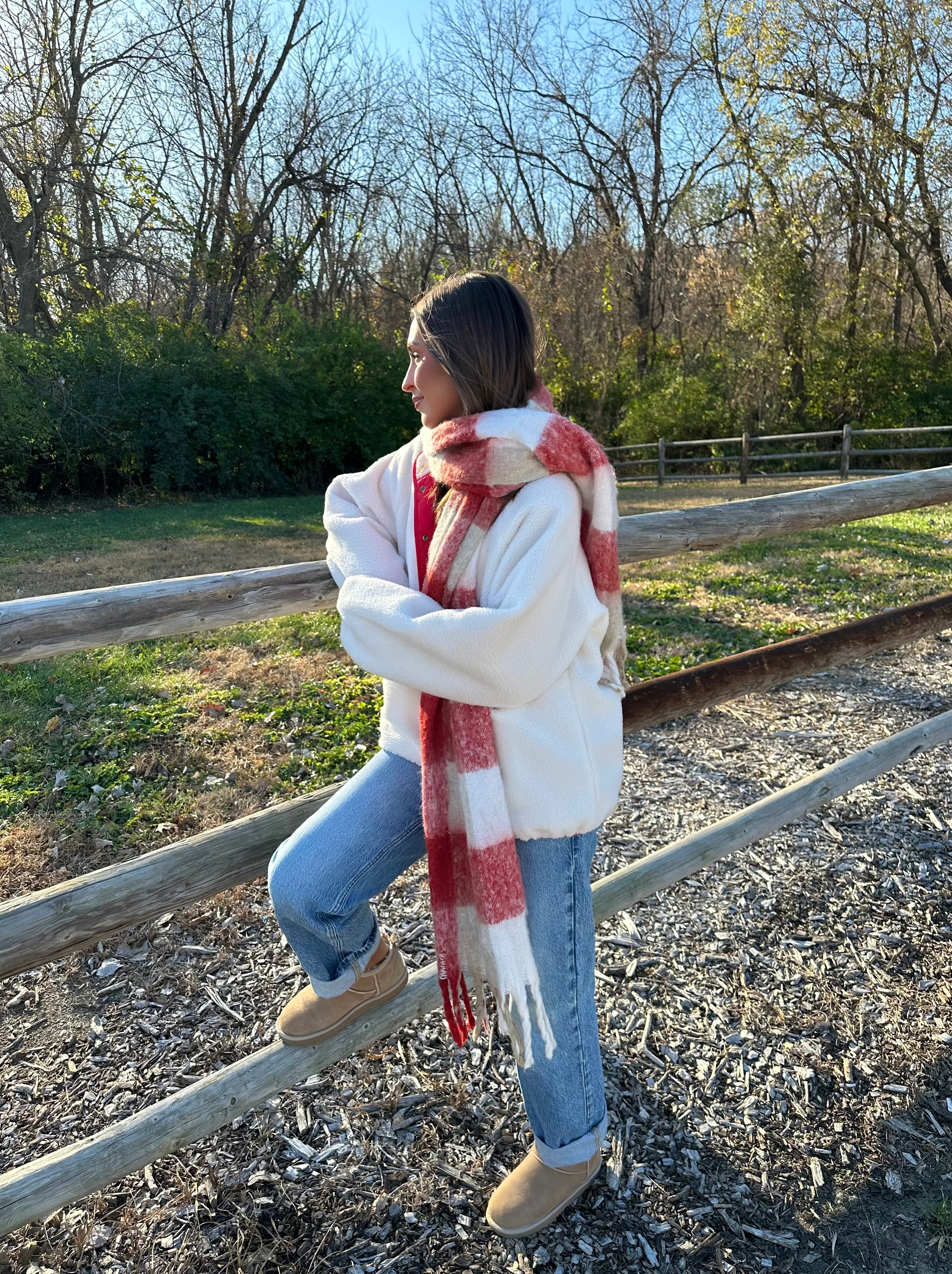 Frankie Reversible Sherpa Jacket