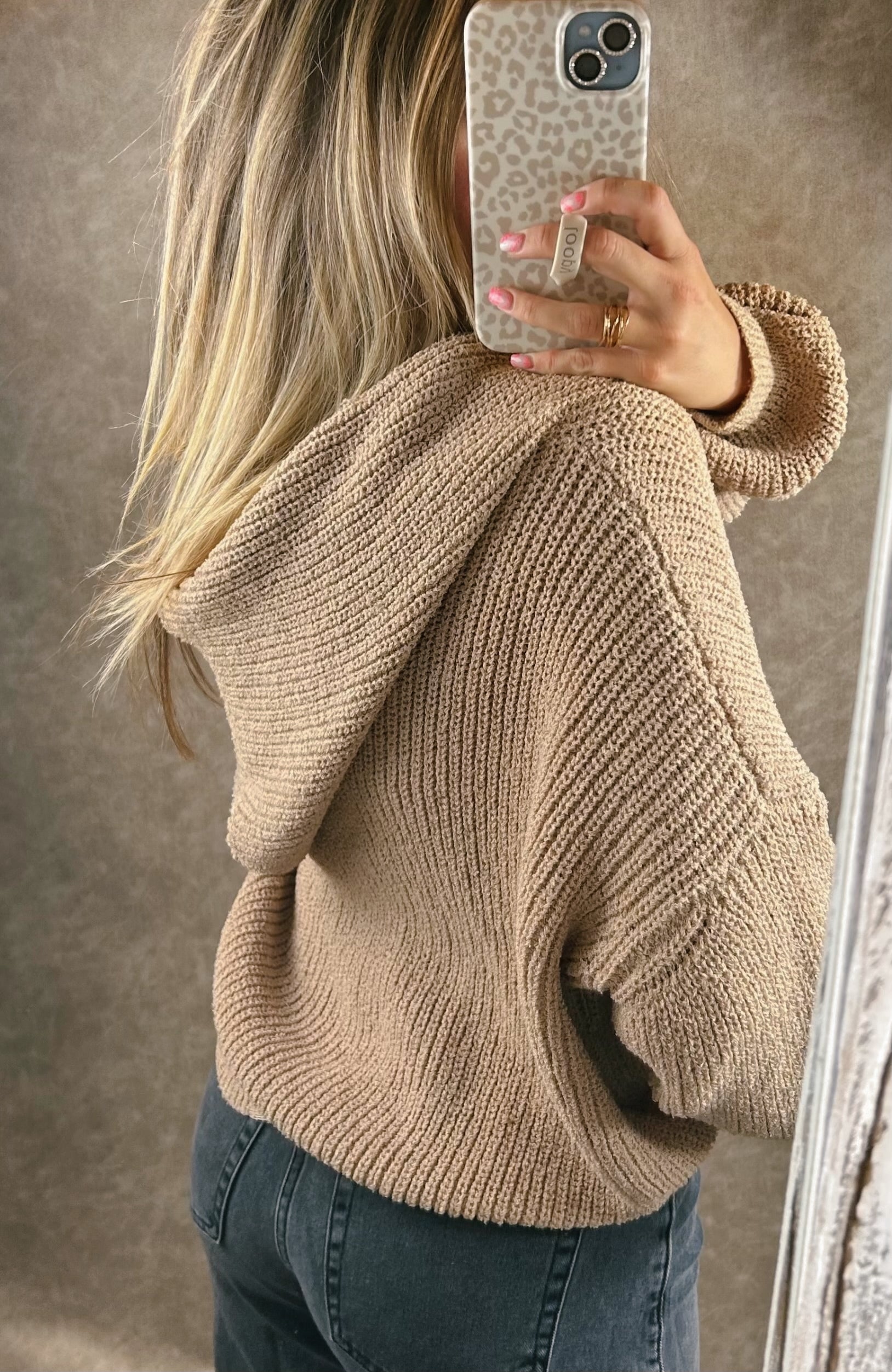 Distressed Zip Jacket
