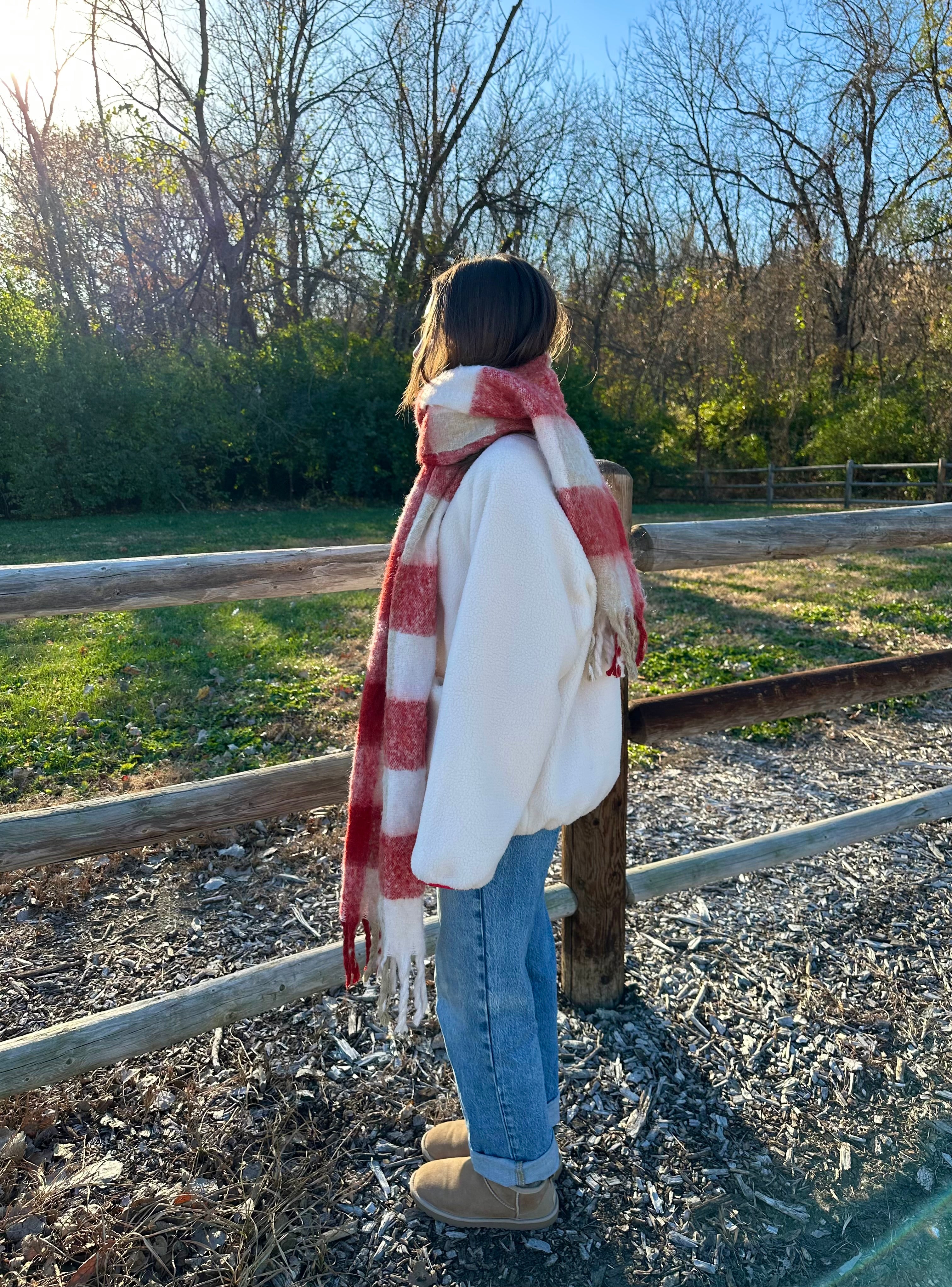 Frankie Reversible Sherpa Jacket