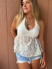 Halter Baby Doll Top