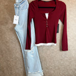 Ember Layered Lace Top