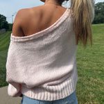 Malibu Knit Off the Shoulder Sweater
