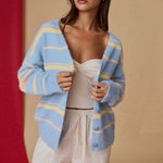 Parker Striped Cardigan