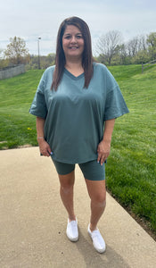 Basics Biker Short Set