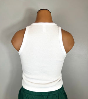 High Neck Cropped Tank