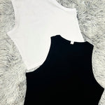 High Neck Cropped Tank