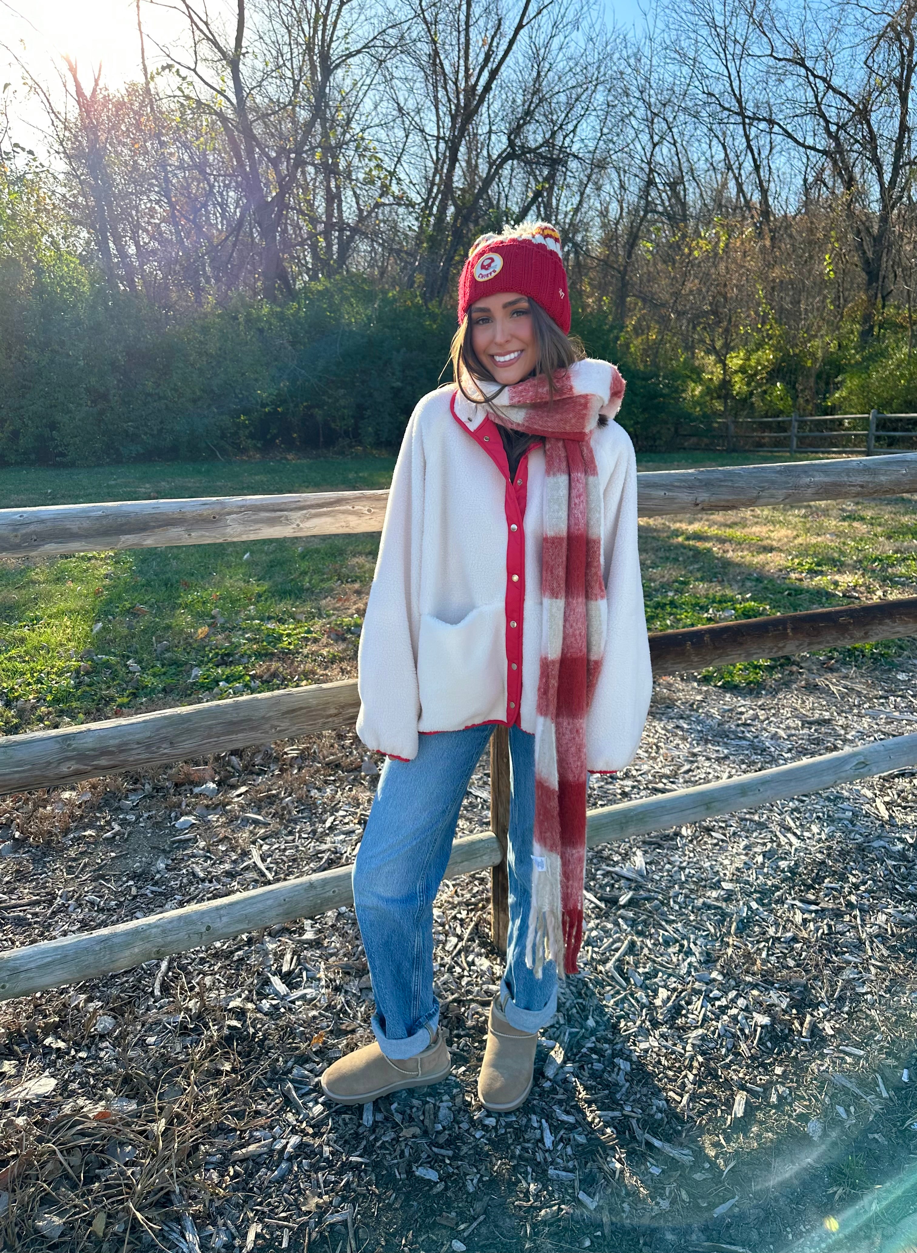 Frankie Reversible Sherpa Jacket