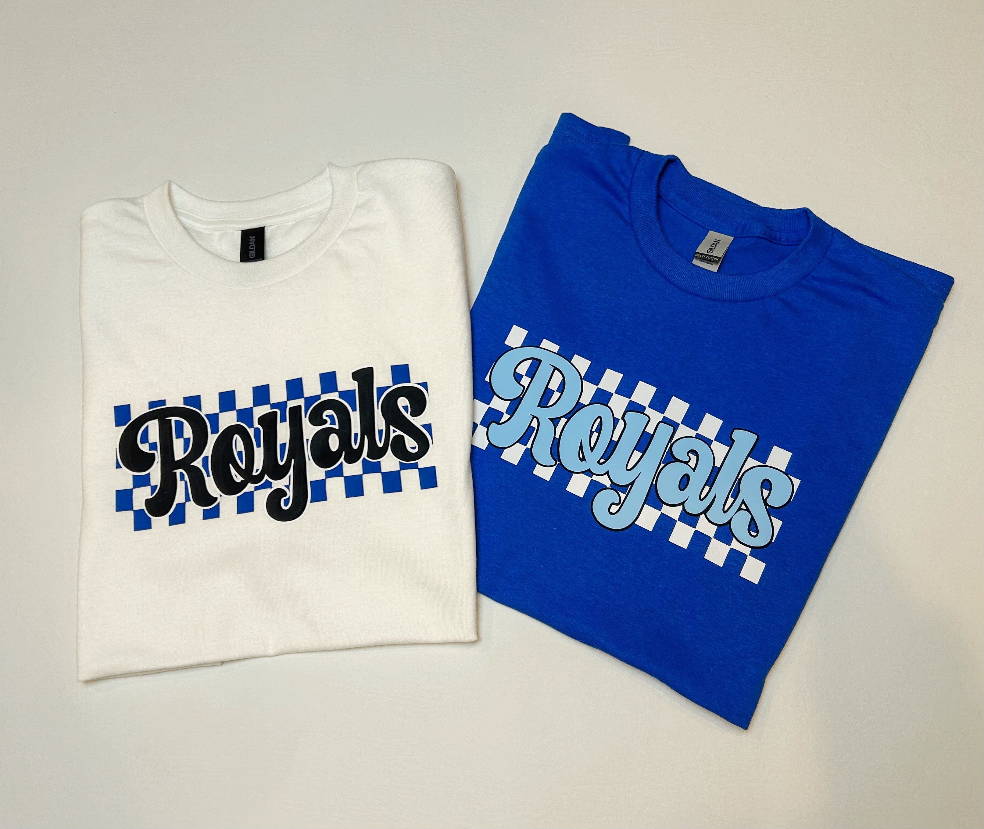 Royals Checkered Tee