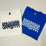 Royals Checkered Tee