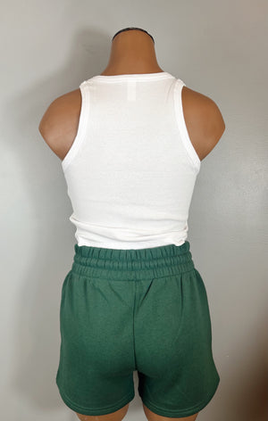 Scoopneck Ribbed Tank