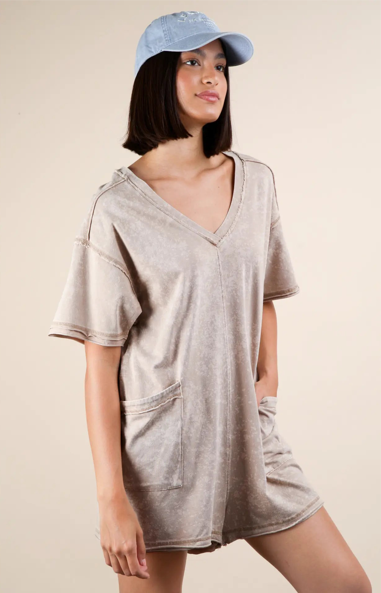 Macie T-Shirt Romper