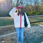 Frankie Reversible Sherpa Jacket