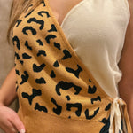 Wild Side Split Tie Tank