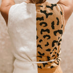 Wild Side Split Tie Tank