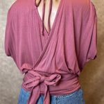 Bella Surplice Knit Top