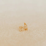 Holly Diamond Bow Huggies