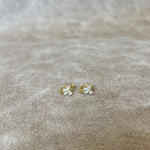 Holly Diamond Bow Huggies