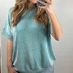 Paisley Corded Tee