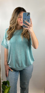 Paisley Corded Tee
