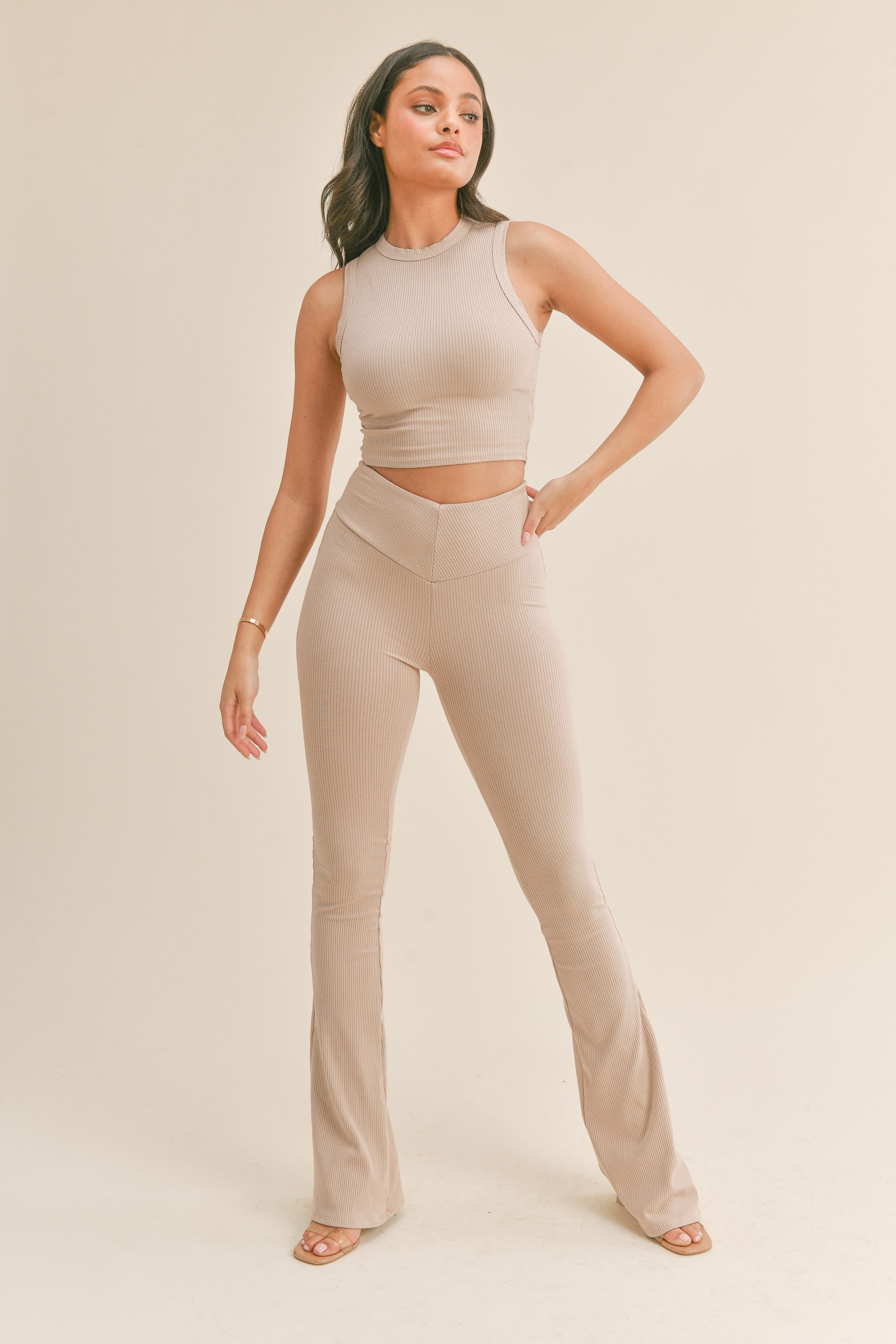 Brown Sugar Flare Leggings